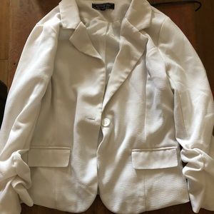 White blazer